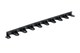 image 1 of Flexible Invisible Lawn Edging Garden Border - Black - Pack of 2 | Black | Black | 2pcs + 8pins | 1