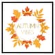 image 1 of Autumn vibes (Picture Frame) Black | M
