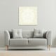 image 2 of Golden Star Ornament (Canvas Print) 77 x 77 x 4cm