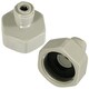 image 7 of SPARES2GO Female Adaptor 1/4" Push Fit x 3/4" BSP for American Fridge Freezer Water Pipe (Pack of 2)