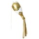 image 1 of Gold Champagne Bottle Foil Party Balloon & Tassels