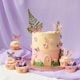 image 3 of Butterfly Cupcake Food Pick Toppers - Pack of 12