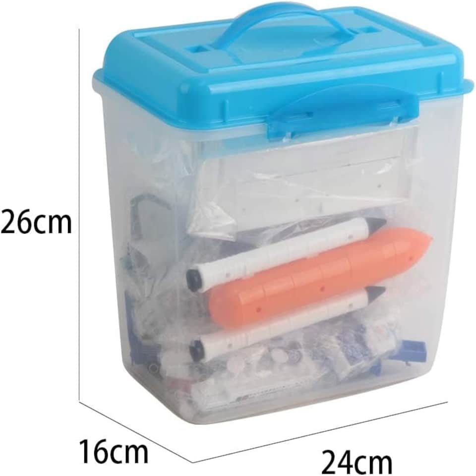 image 1 of 44 Pcs Astronaut Space Ship Shuttle Pretend Play Set