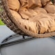 image 10 of Henley Swing Chair - Brown