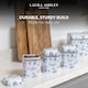 image 6 of VQ Laura Ashley Tea Coffee and Sugar Canisters Set of 3 Stainless Steel Tea