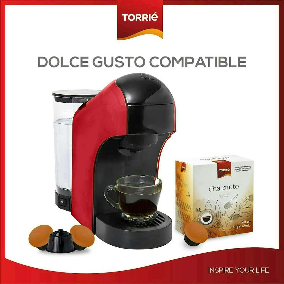 image 1 of Black Tea - Dolce Gusto ® Compatible Coffee Machine Capsules (16 Pods)