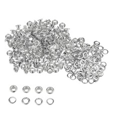 4mm Brass Eyelets with Washers for Arts & DIY Projects - 100 Pcs