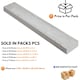image 3 of NOVECRAFTO Self Adhesive Vinyl Floor Plank – Peel & Stick 36x5.98 in – Light Grey Ash Breeze – Wood Effect – Waterproof DIY Flooring – Easy to Install Grey | 0.97 sqm