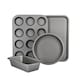 image 1 of KitchenCraft Non-Stick Carbon Steel 4-Piece Bakeware Set