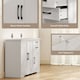 image 6 of HOMCOM Sideboard with Soft-Close Doors, Modern Storage Cabinet White