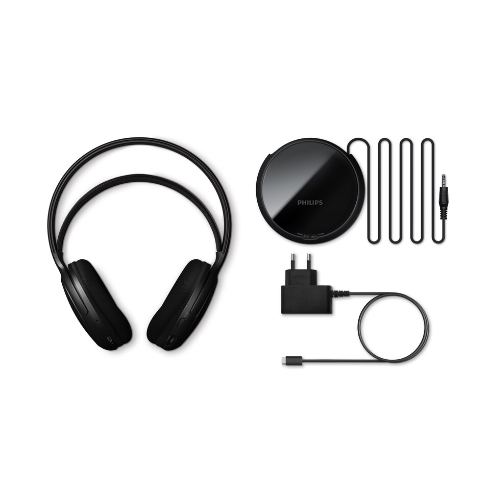 image 1 of Philips SHC5200M2/12 Over Ear Headphones  in Black