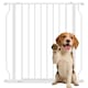 image 1 of PawHut Dog Gate Wide Stair Gate with Door Pressure Fit Pets Barrier for Doorway, Hallway