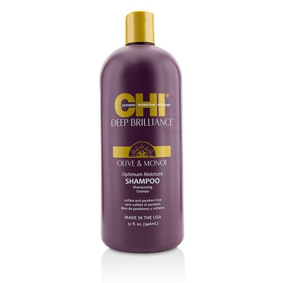 image 1 of Deep Brilliance Olive & Monoi Optimum Moisture Shampoo - 946 ml/32Oz