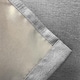 image 4 of Vogue Grey Curtains 66 x 54 inch (168 x 137 cm) Room Darkening Eyelet Thermal Noise Reducing Curtains for Bedroom and Living Room