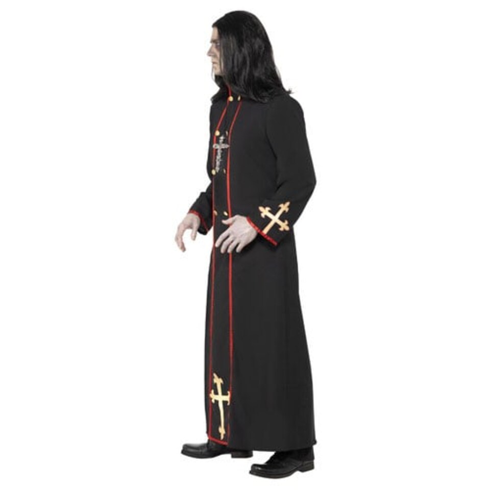 image 1 of Minister of Death Black Fancy Dress Costume Unisex Adult Large