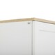 image 10 of HOMCOM Modern Kitchen Cupboard Storage Cabinet with 4 Shelves, White