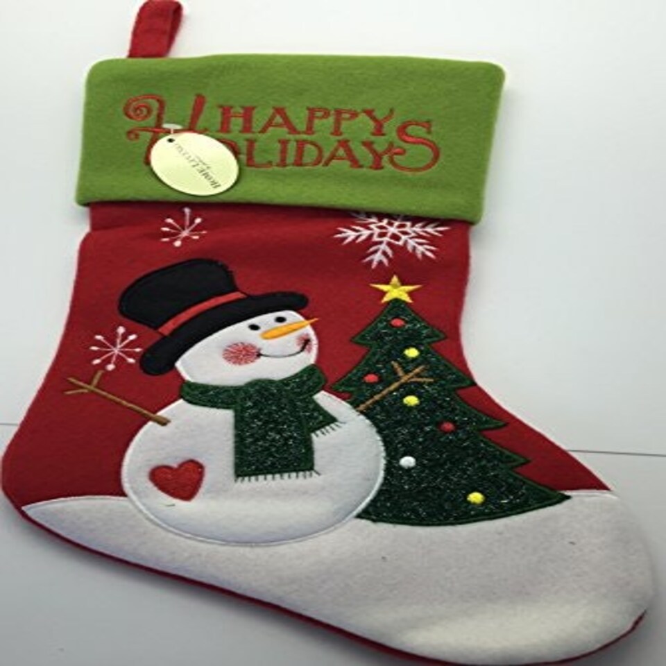 image 1 of happy holiday Christmas Stocking For Anyone