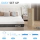 image 7 of Rattantree Memory Foam Mattress Medium Firm Breathable Gel Top,25CM