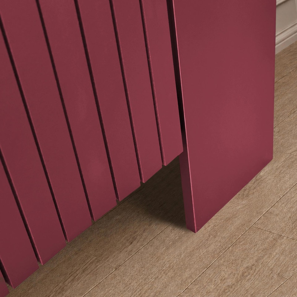 image 1 of OHS Ribbed Radiator Cover Slatted Engineered Wood