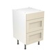 image 1 of 3 Drawer Base Unit 500mm w/ Shaker Cabinet Door - Ultra Matt Cashmere Cream | Ultra Matt Cashmere