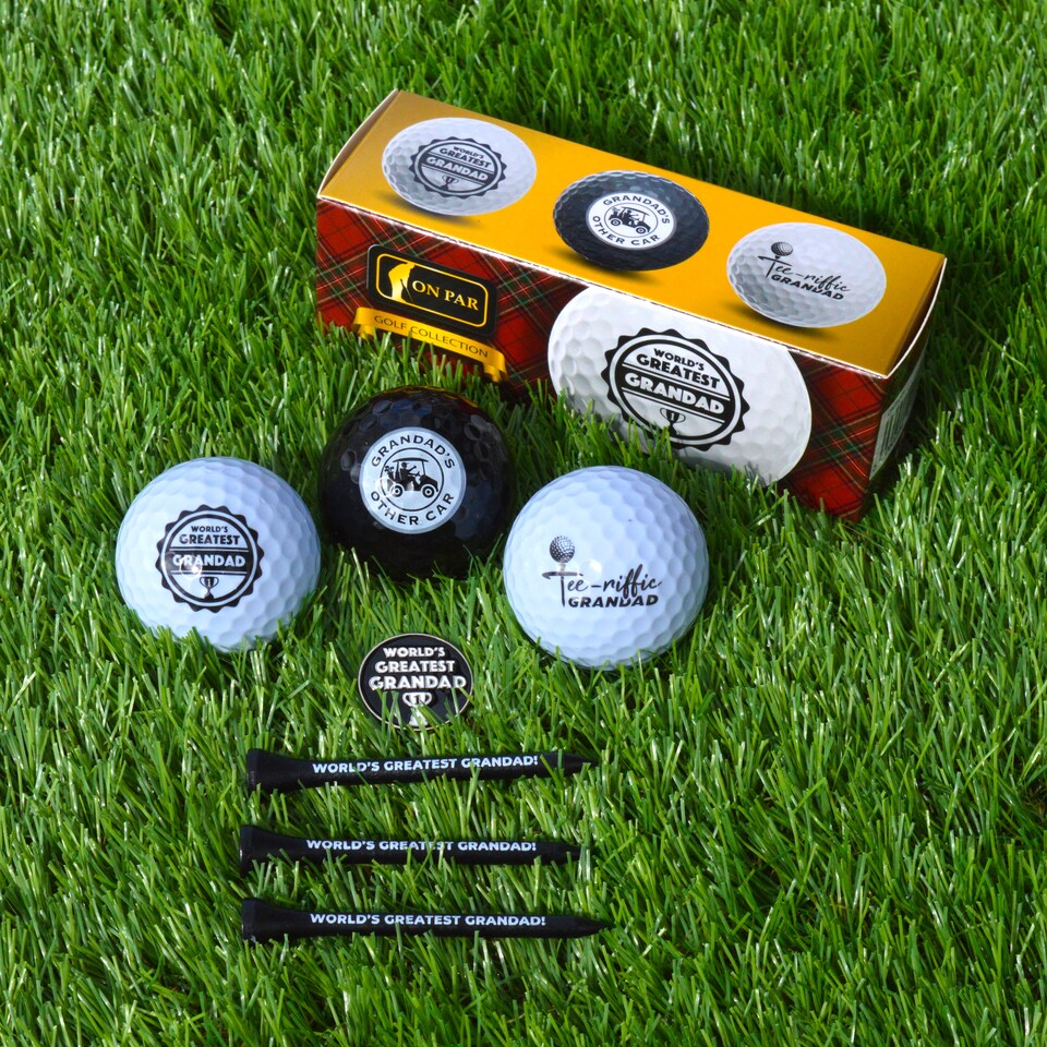 image 1 of On Par Golf Gift Set For Grandad