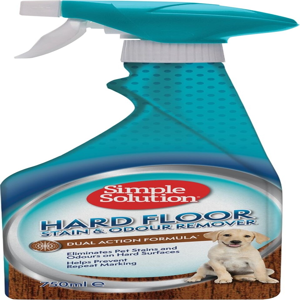Simple Solution Hard Floor Stain + Odour Remover 750ml  - Manna Pro UK Ltd