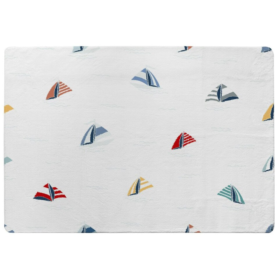 image 1 of Striped Sailboats (Rug) Multi | Large: 140x200cm
