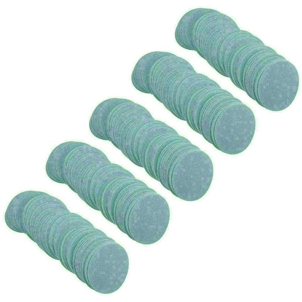image 1 of 75mm Ceramic Abrasive Sanding Polishing Discs Hook And Loop 80 grit 500pc