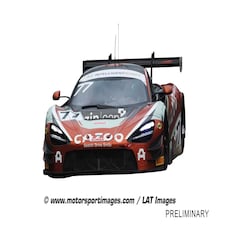 Carrera McLaren 720S GT3 Enduro Motorsport No.77 British GT 2023