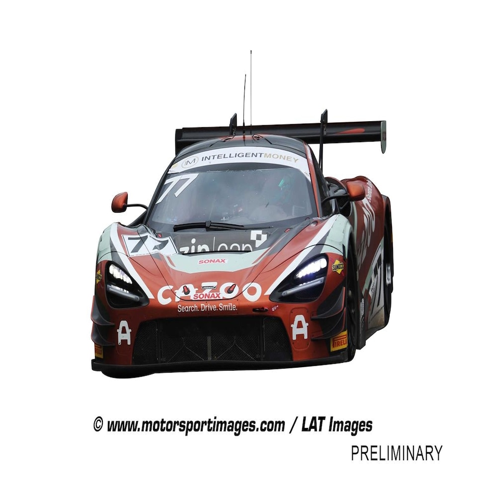 Carrera McLaren 720S GT3 Enduro Motorsport No.77 British GT 2023