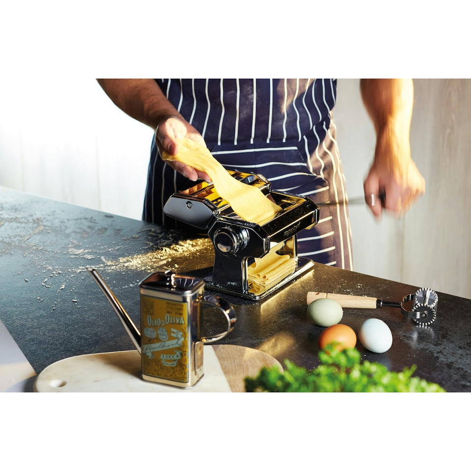 image 1 of KitchenCraft Pasta Machine Silver Stainless Steel