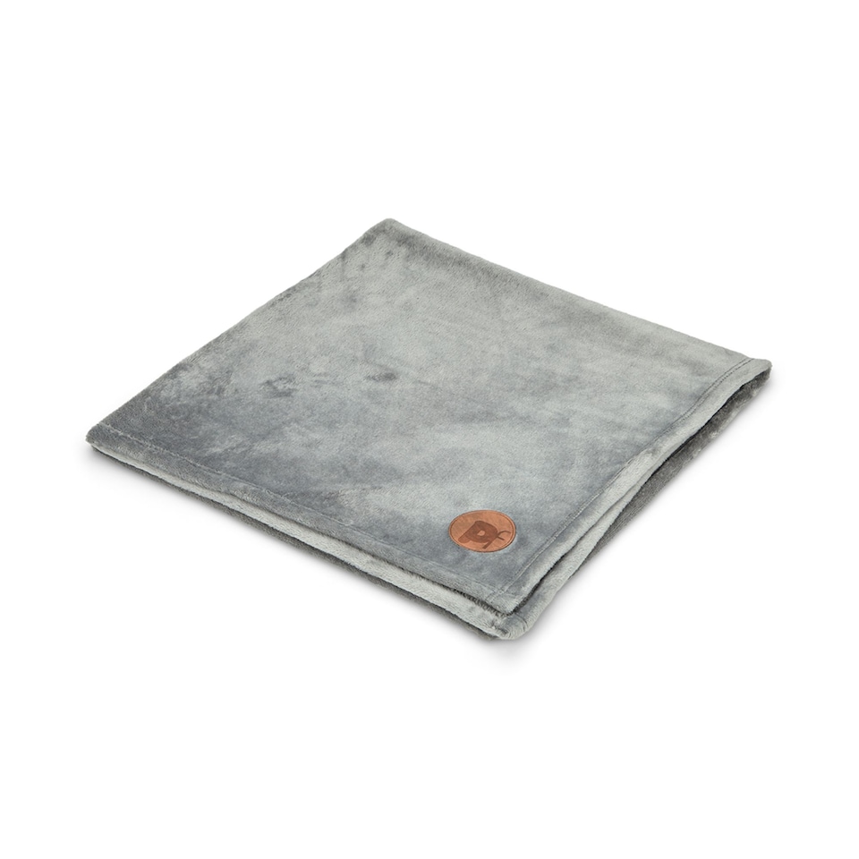 image 1 of PETFACE GREY MICROFLEECE PET COMFORTER BLANKET