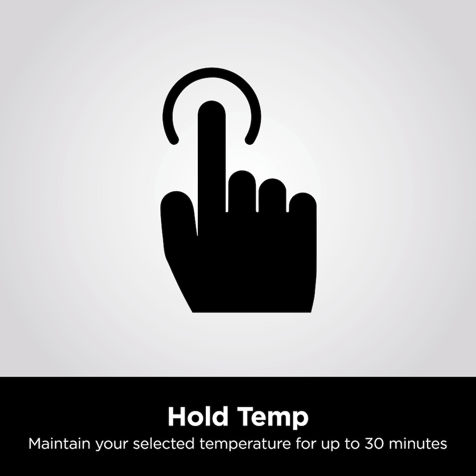 image 1 of Ninja KT200UK Perfect Temperature Kettle Black with Stainless Steel