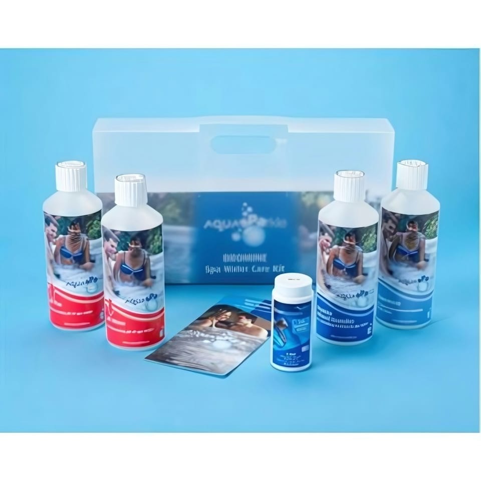 AquaSPArkle Spa Starter Kit - Bromine 4 X Kits Bromine pH- pH+ FoamAway Test Strips