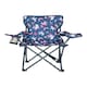 image 2 of Mountain Warehouse Kids Patterned Mini Folding Chair Picnic Outdoor Furniture Blue