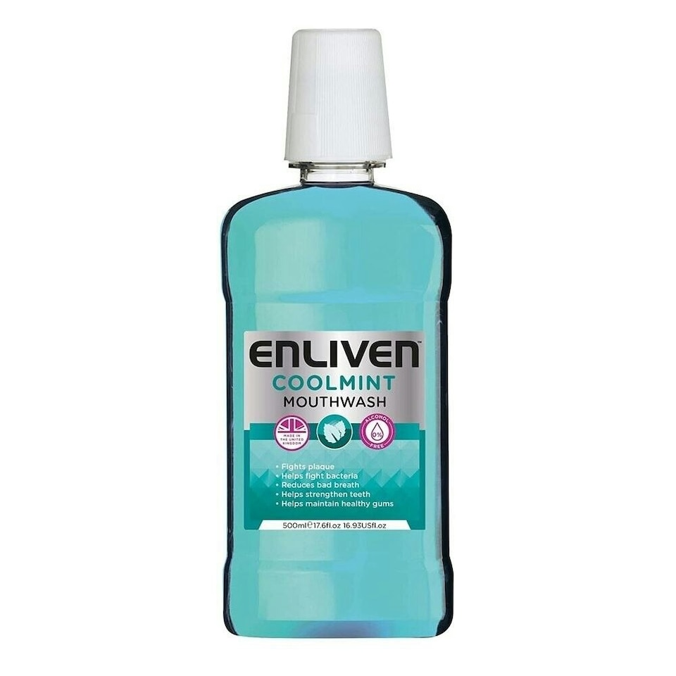 Enliven Mouth Wash Cool Mint 500ml