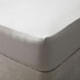 image 2 of Belledorm Brushed Cotton Extra Deep Fitted Sheet - Grey - Single