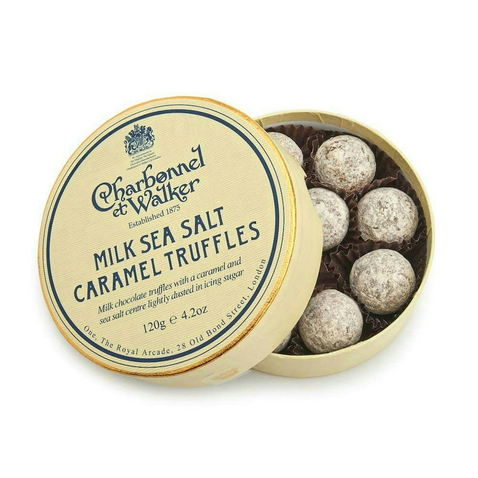 image 1 of Charbonnel et Walker Milk Sea Salt Caramel Truffles 120g