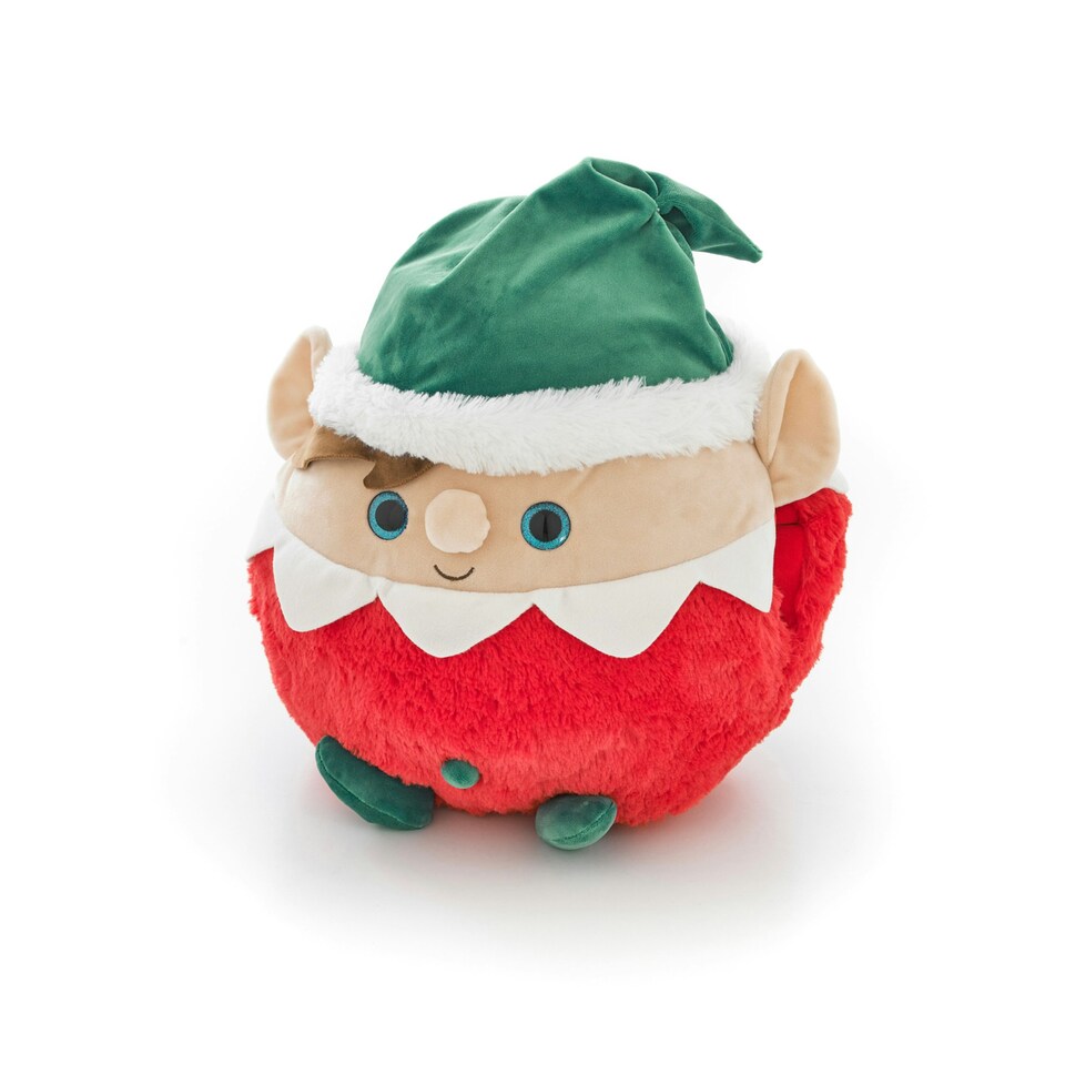 image 1 of Soft Cuddly Giant Handwarmer Cozy Christmas Elf
