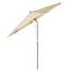 image 4 of COSTWAY 3M Outdoor Patio Umbrella Garden Parasol w/ 8 Ribs N/A