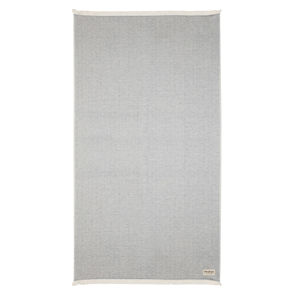 image 1 of Ukiyo HisakoAWARE 4 Seasons Towel - Black - One Size | Black
