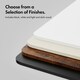 image 7 of VonHaus Height Adjustable Bamboo Standing Desk Converter, 80cm Length Multi | Light Wood