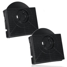 SPARES2GO CHF303 Type Charcoal Carbon Odour Filter compatible with Hotpoint HSFX HTU32 Cooker Hood Fan Vent (Pack of 2)