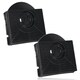 image 1 of SPARES2GO CHF303 Type Charcoal Carbon Odour Filter compatible with Hotpoint HSFX HTU32 Cooker Hood Fan Vent (Pack of 2)