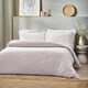 image 2 of Yard Waffle Textured King Duvet Cover Set