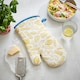 image 2 of Ulster Weavers Pasta Lovers Club Gauntlet Oven Glove Yellow