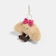 image 5 of OHS Sweetie Pie Bag Charm Keyring Soft Fleece Keychain