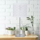 image 8 of First Choice Lighting Set of 2 White Laser Cut 15.5cm Table Lamp Shades White