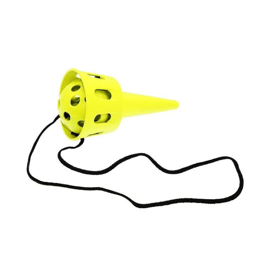 Pre-Sport Cup And Ball Catcher - Yellow/Black - One Size