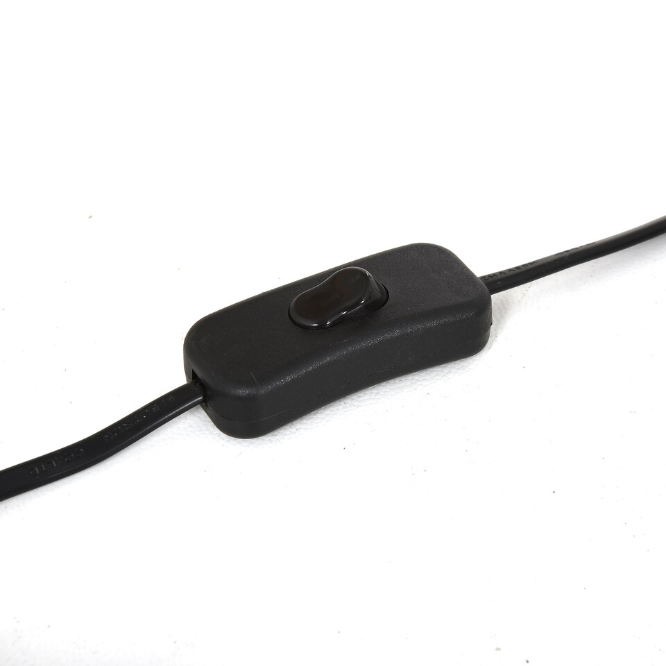 image 1 of HOMCOM Nautical Style Table Lamp with Fabric Lampshade Metal Frame Power Switch, 48cm Home Desk Lamp Bedroom Living Room Study E27 Base, Beige